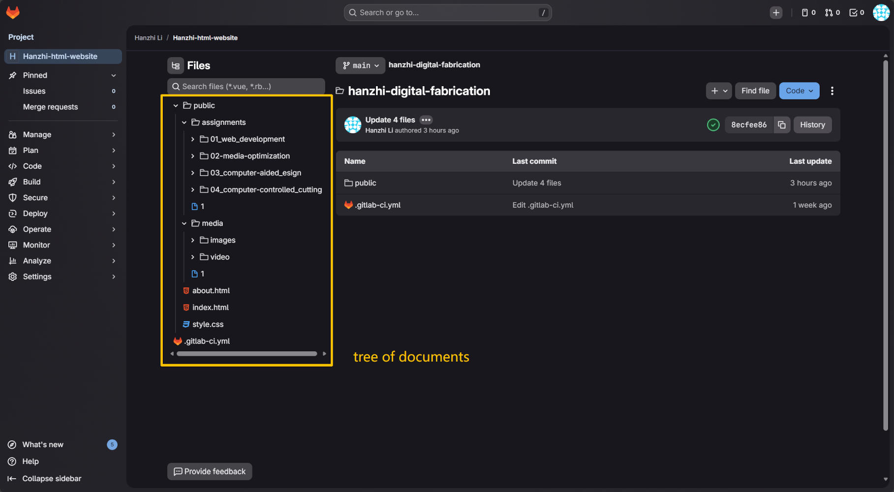 GitLab Screenshot