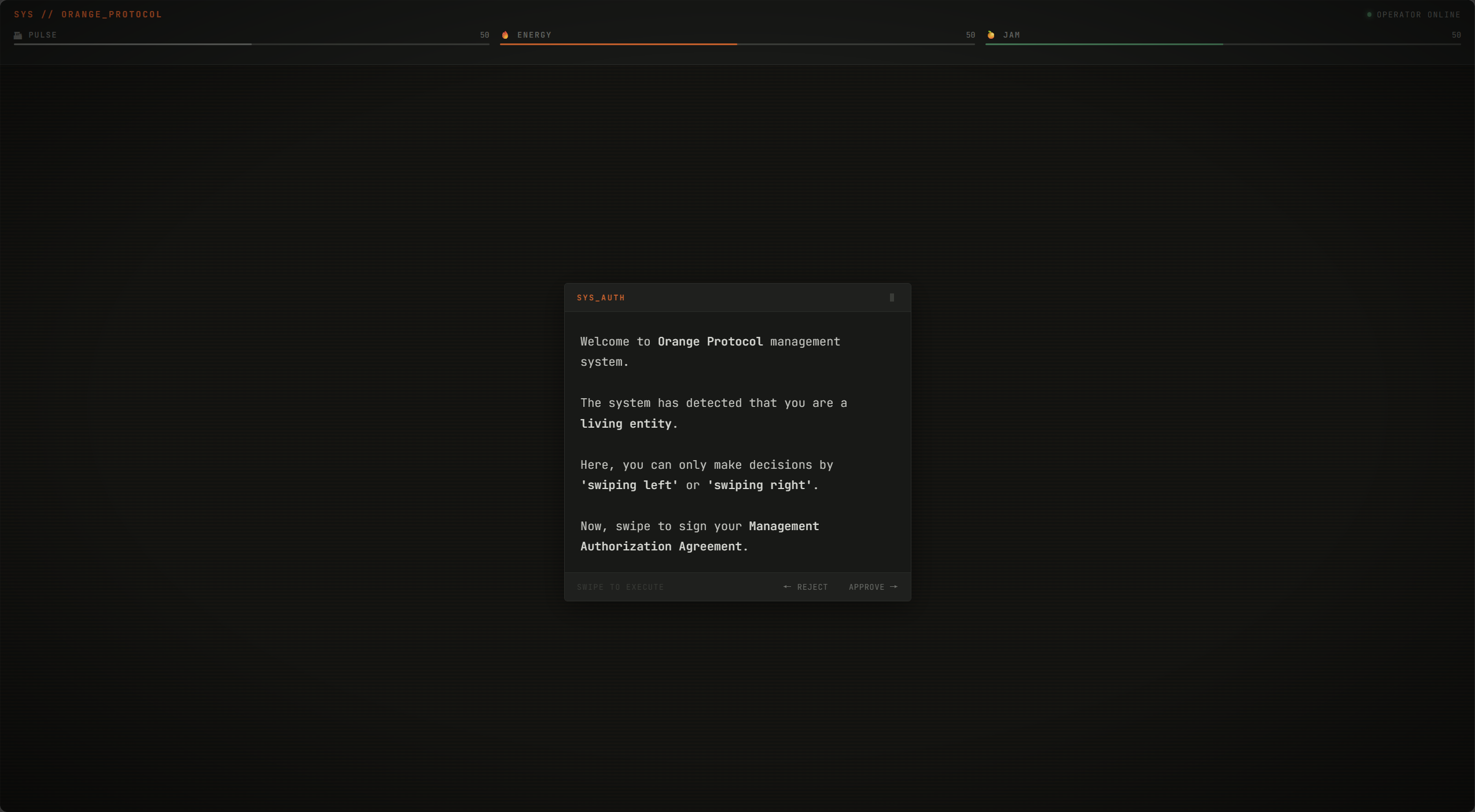 Orange Protocol Preview 1